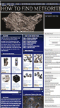 Mobile Screenshot of howtofindmeteorites.com